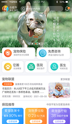 【與寵物醫院合作】它來了APP+平臺開發